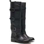 TWINSET Kozačky 242TGT124 Černá 38