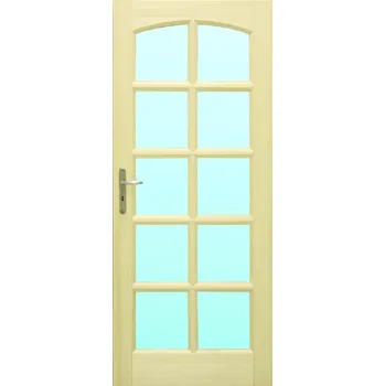 Interiérové dveře Truhlárna Dřevěné dveře PETRA 10S (výběr) Rozměr dle ČSN: 90 / 197, Orientace Dveří: Levé