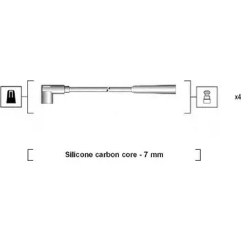 Zapalovací kabel Sada kabelů pro zapalování MAGNETI MARELLI 941085180570