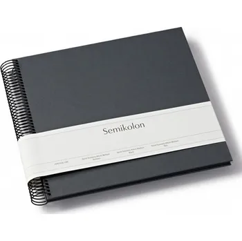 Spiral Economy Album Medium black lava stone