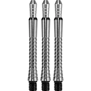 Příslušenství pro šipky Násadky Target Pixel Grip Titanium Black Medium