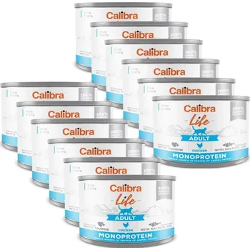 Krmivo pro kočku CALIBRA Cat Adult Life Chicken 12x200g