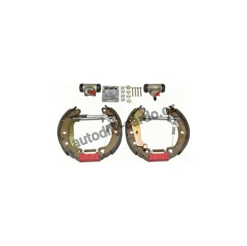 Brzdová čelist Sada brzdových čelistí TRW GSK1144 - Superkit CITROEN, RENAULT