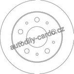 Brzdový kotouč TRW DF4752 - CITROEN JUMER, FIAT DUCATO, PEUGEOT BOXER 06-