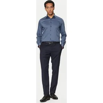 Pánská košile Calvin Klein Košile K10K113864 Modrá Slim Fit 42