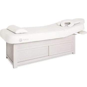 Masážní stůl Pevné masážní lehátko s vyhříváním Fabulo Spa Harmony 301 bílá 190*81 cm | 58 kg | 2 barvy