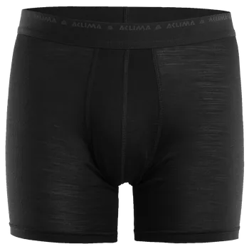 Pánské termo spodní prádlo Aclima LightWool Shorts Men Velikost: S, Barva: černá