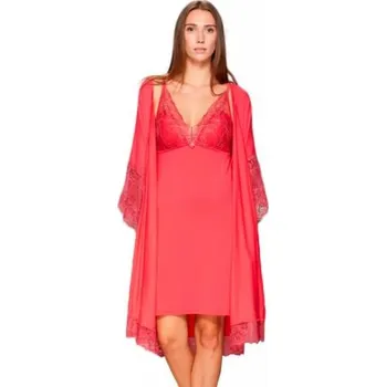 Dámský župan Dámský župan 54/2-148V/514 FABIO malina (raspberry) S/M