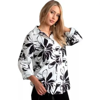 Dámská halenka Dámská halenka 1207_01 HAJDAN bílá XXL