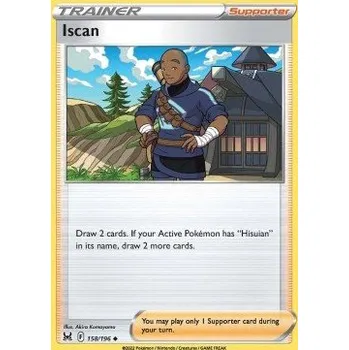 Volný čas Pokémon LOR 158/196 Iscan - Lost Origin Stav: Near Mint, Verze: NORMAL