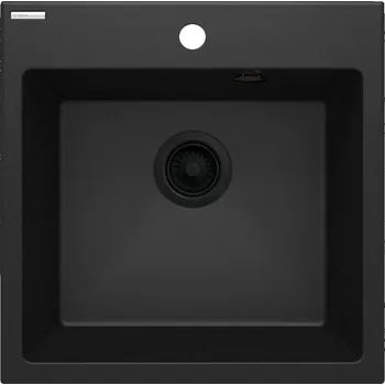 Granitový dřez Deante Evora granitový dřez 50x50 cm šedá/grafitová/onyx ZQJ_G103