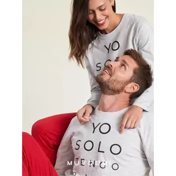 Pánské pyžamo 350059 - pánské pyžamo Muydemi, XL, šedá