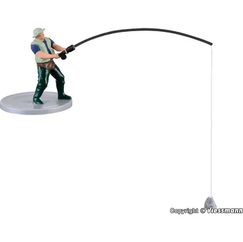 Modelová železnice H0 - Rybář, pohybující se - eMotion / Viessmann 1516