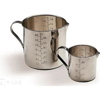 Džbánek odměrný z nerezové oceli (Objem (ml): 2 100, Dělení (ml): 200, Průměr (cm): 14, Výška (cm): 14, Balení (ks): 1)