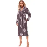 2315/Š502 - dámský župan L&L dlouhý, XL, šedá