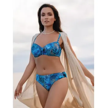 Dámská móda 91253 - plavkové kalhotky Triola, 85, tyrkys