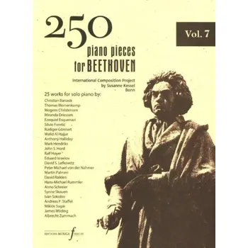 250 Piano Pieces For Beethoven - Vol. 7 (noty na klavír)