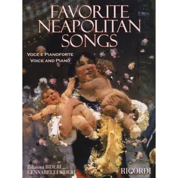 Favorite Neapolitan Songs (noty na klavír, zpěv)