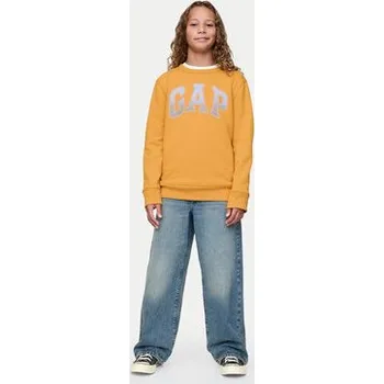 Dámské oblečení Gap Mikina 531000 Zlatá Regular Fit L