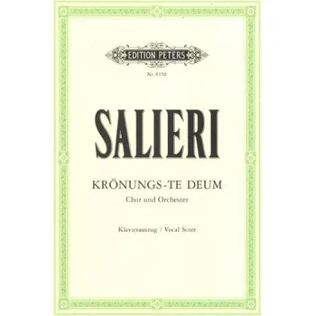 Antonio Salieri: Krönungs - Te Deum (noty na sborový zpěv, klavír)