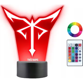 Lampička Plexido vícebarevná Noční lampa