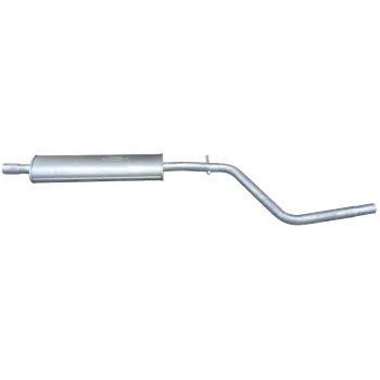 Střední díl výfuku IZAWIT 02.015 ALU výfuk Dacia Duster 1.6i-16V 2WD, střední díl