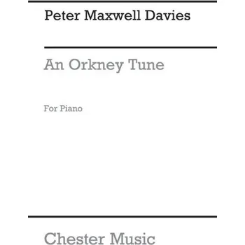 Peter Maxwell Davies: An Orkney Tune (noty na klavír)