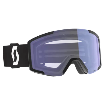 SCOTT lyžařské brýle Shield Enhancer 2025/2026 Černá illuminator blue chrome