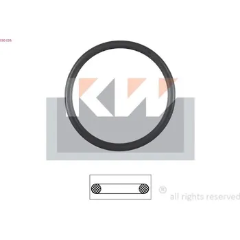 Těsnění motoru Těsnění, termostat KW 590 538