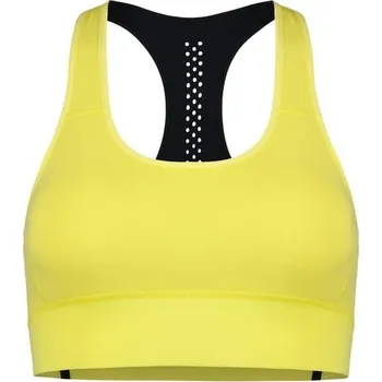 cyklistický dres Mons Royale sportovní podprsenka Stratos Merino Shift Sports Bra 2023 Žlutá L Dámské