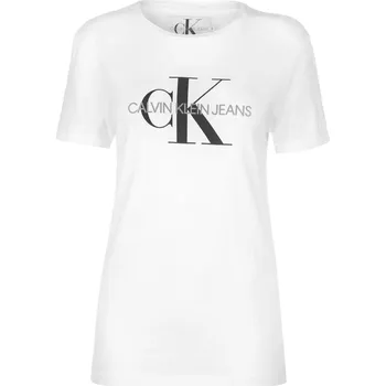 Tričko Calvin Klein Jeans Bright White 1060843 8 (XS)