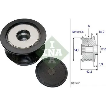 Předstihová spojka Schaeffler INA 535 0188 10