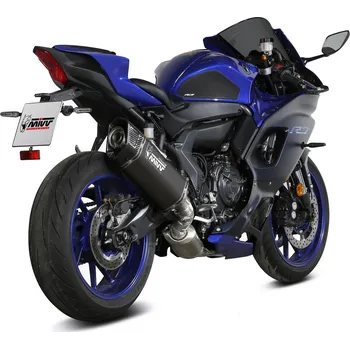 Výfuk pro motocykl Kompletní výfuk MIVV Yamaha R7 (22-24) SR-1 černý titan