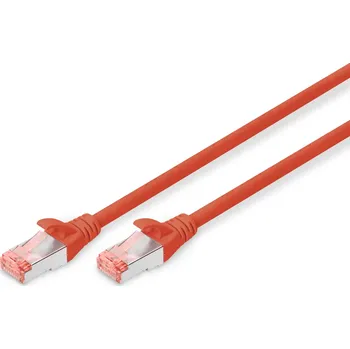 Počítač Digitus DK-1644-010/R síťový kabel Červená 1 m Cat6 S/FTP (S-STP)