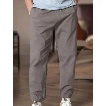 Pánské kalhoty Sinsay - Kalhoty joggers - šedá - 0834J-09X - 0834J-09X-28