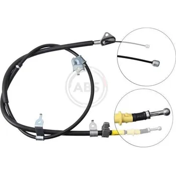 Lanko parkovací brzdy Tažné lanko, parkovací brzda A.B.S. K16538