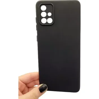 Pouzdro na mobilní telefon Pouzdro Vennus case Silicone Lite Samsung Galaxy A71 A715 Černé