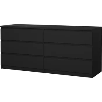 Ložnice FALCO Komoda Simplicity 232 černý mat