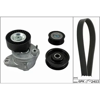 Sada žebrovaných klínových řemenů Schaeffler INA 529 0034 10