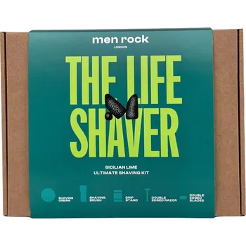 Kosmetická sada Dárková kosmetická sada Men Rock Dárkový set na holení - Sicilská limetka
