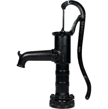 Ruční pumpa Kovoplast 41002 pumpa NP 75 kruhová příruba - černá