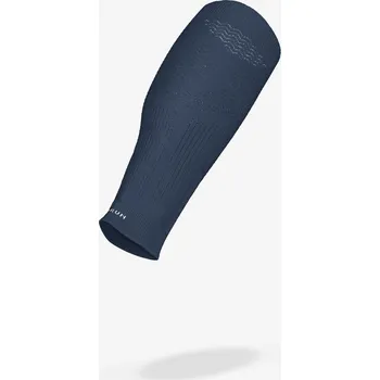 Cyklistické návleky KIPRUN Běžecké kompresní návleky 900 M BÍLÁ|MODRÁ