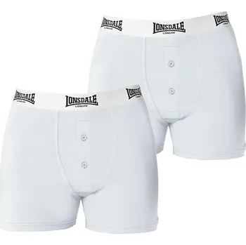 Boxerky Lonsdale White 1021895 Small