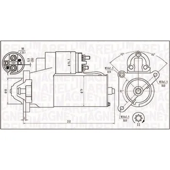 Startér Startér MAGNETI MARELLI 063720373010