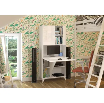 Psací stůl Výklopný víceúčelový stůl Megy 1-bílý