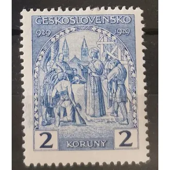 Sběratelství Známka ČSR, 2 Kč, Pof.245*