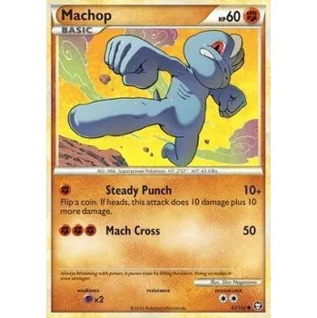 Karetní hra Pokémon TM 067/102 Machop - Triumphant Stav: Excellent, Verze: NORMAL