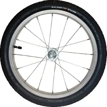 Zapletené kolo Kolo zapletené obuté 16" 305-20 přední 16 děr stříbrné Remerx/Ralson silniční
