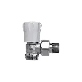 Ventil Herz Radiátorový ventil GP - rohový Dimenze: 1/2", KVS: 1,8, #1554801: Radiátorový rohový ventil GP