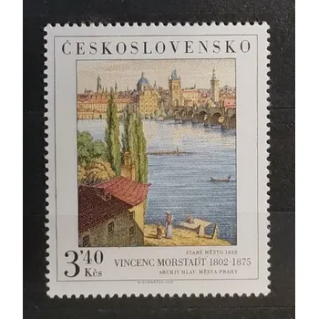 Poštovní známka Známka ČSR, 3,40kčs, Pof.2180**